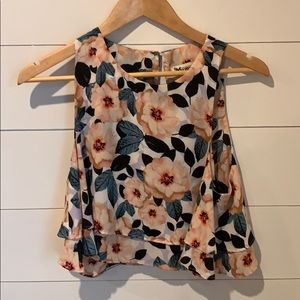 Show Me Your Mumu floral crop top